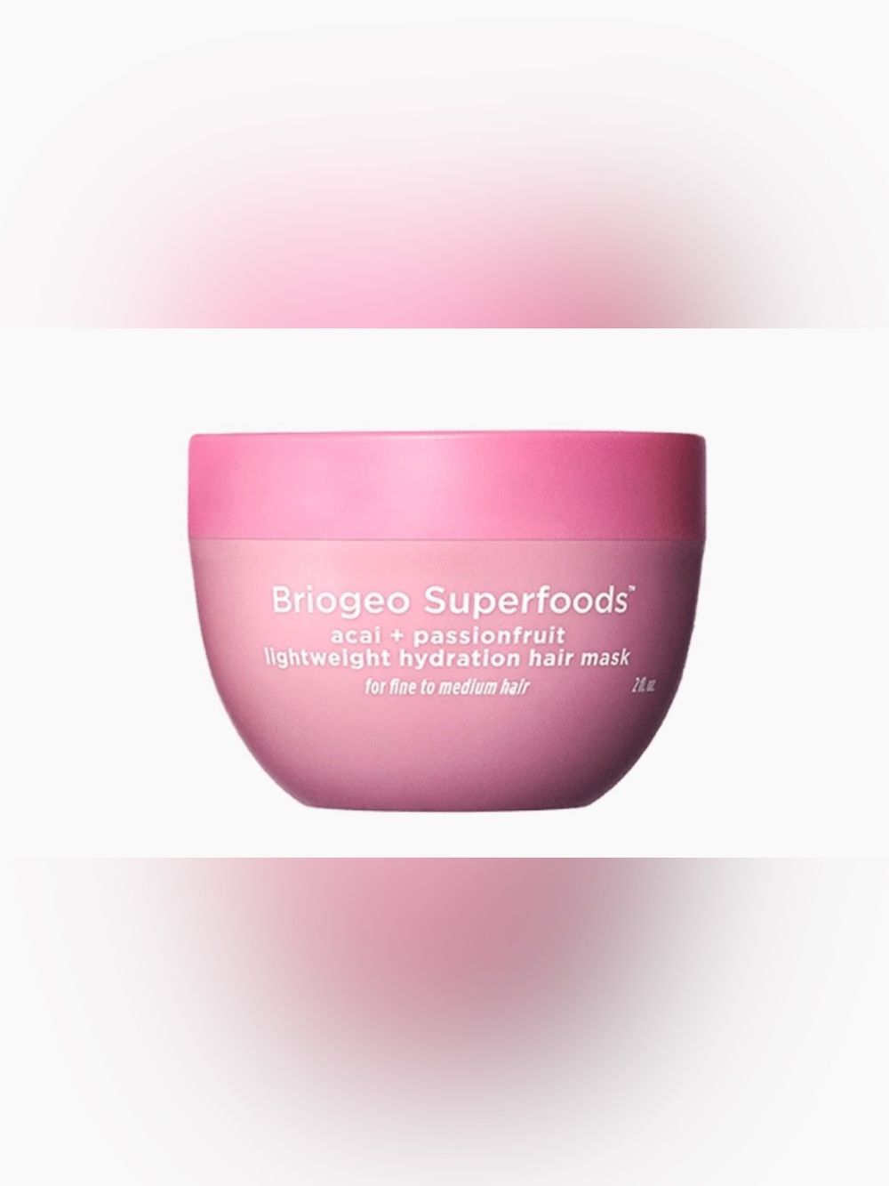 Briogeo Superfoods Acai + Passionfruit Lightweight Hydration Hair Mask - NWT